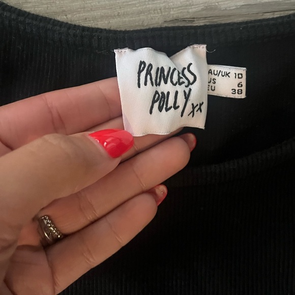 Princess Polly Black Mini Dress - Picture 6 of 6